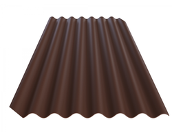 LAKŠTAS 8 BANGŲ CLASSIC FIBRODAH 1750X1130X5.8MM RUDA