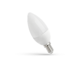 LEMPUTĖ LED C37 7W E14 560LM 3000K SPECTOR LIGHT