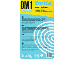 MIŠINYS MŪRO SAUSAS DEKA DM1 25KG