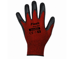PIRŠTINĖS APSAUGINĖS APLIETOS LATEKSU FLASH GRIP RED D-9