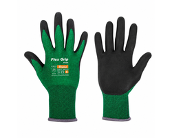 PIRŠTINĖS APSAUGINĖS FLEX GRIP FOAM D-8 ŽALIOS SPALVOS