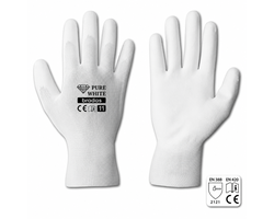 PIRŠTINĖS APSAUGINĖS PU PURE WHITE D-11