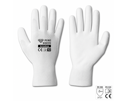 PIRŠTINĖS APSAUGINĖS PU PURE WHITE D-10