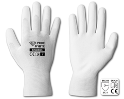 PIRŠTINĖS APSAUGINĖS PU PURE WHITE D-7