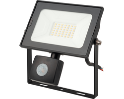 PROŽEKTORIUS LED SU JUDESIO DAVIKLIU 20W 2400LM 4000K IP44 JUODOS SPALVOS SPECTRUM LIGHT