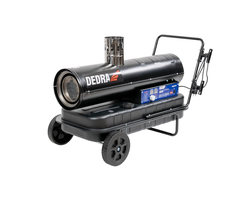 ŠILDYTUVAS DYZELINIS SU IŠMETIMO SISTEMA IR TERMOSTATU DEDRA 30KW DED9955BTK