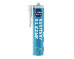 SILIKONAS SANITARINIS KIILTO SANITARY SILICONE 310ML PILKŠVAI ŽALIOS SPALVOS (63)