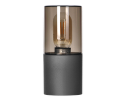 ŠVIESTUVAS LED SALVIA LAUKO SIENINIS E27 15W IP54 PILKAS
