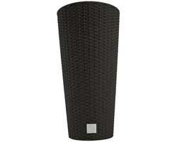 VAZONAS PLASTIKINIS 40CM RATO TUBUS RUDAS