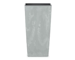 VAZONAS PLASTIKINIS 40CM URBI SQUARE BETONO EFEKTO
