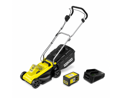 VEJAPJOVĖ AKUMULIATORINĖ KARCHER LMO 2-18 + AKUMULIATORIAUS RINKINYS BATTERY POWER 18/25 1.445-400.0