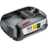 Bosch PBA 18V 2.5Ah Li-ion akumuliatorius su POWER FOR ALL sistema, juodos spalvos