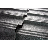 Germania Simetric skardinės čerpės su triguba perforacija ant stogo