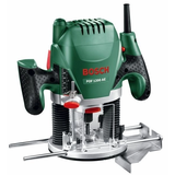 Bosch POF 1200 AE vertikali freza medienos apdirbimui su skaidriu apsauginiu skydeliu ir Electronic sistema