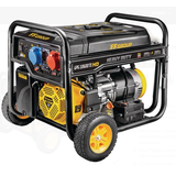 Benzininis generatorius GPG 10600TE HD 10.6kVA su Euro5 varikliu ir trifaze sistema darbui sunkiomis sąlygomis