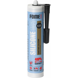 HERMETIKAS FOME FLEX SANITARY SILICONE 102 310ML JUODOS SPALVOS