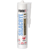 HERMETIKAS FOME FLEX SILACRYL 300ML BALTOS SPALVOS