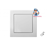 JUNGIKLIS IMPULSINIS VIENO KLAVIŠO LIREGUS EPSILON BALTA SPALVA BE RĖMELIO IIJ1.10-203-01.E/B