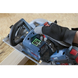 Bosch diskinis pjūklas GKS 18V-68 LB su gylio reguliavimo funkcija ir papildoma rankena