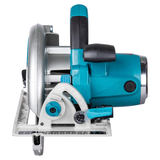 Makita 5008 MGJ elektrinis diskinis pjūklas su LED apšvietimu ir gumuota rankena