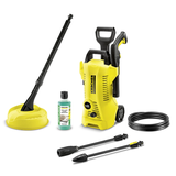 Karcher K 2 Power Control Home aukšto slėgio plovykla su pilna komplektacija ir T-Racer įrenginiu
