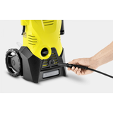Karcher K3 komplektacija su 6m aukšto slėgio žarna ir antgaliais