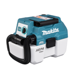 Makita DVC750LZ 18V dulkių siurblys su šlapio ir sauso siurbimo funkcijomis