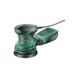 Bosch PEX 220A ekscentrinis šlifuoklis su ergonomiška rankena ir šlifavimo padu