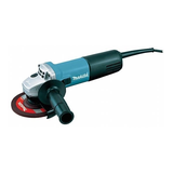 Makita 9558HNR kampinis šlifuoklis su 125mm disku ir apsauginiu gaubtu