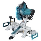 Makita 1450W pjovimo staklių priekinė dalis su stumdoma atrama ir pjovimo disku