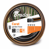 CARAT 5/8 colių 20m profesionali sodo laistymo žarna su oranžinėmis juostelėmis