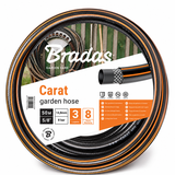 Laistymo žarna CARAT 5/8 colio 50 metrų ilgio su oranžinėmis juostelėmis